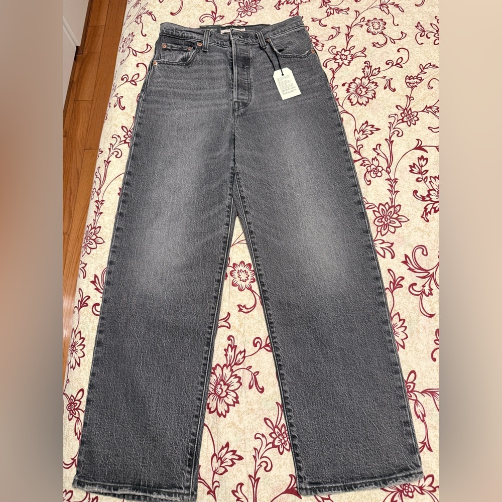 levi's ribcage straight ankle jeans